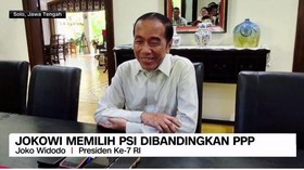VIDEO: Jokowi Memilih PSI Dibandingkan PPP