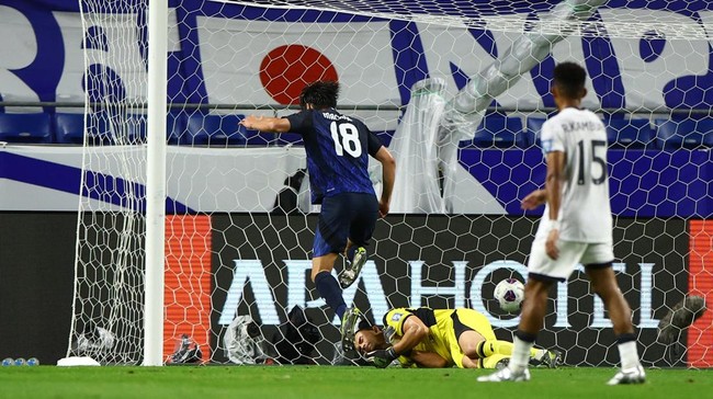 Pakai Pemain Pelapis, Jepang Bantai Indonesia Lebih Telak Timnas Indonesia dibantai dengan skor besar oleh Jepang yang menggunakan pemain pelapis dalam laga di Stadion Suita, Osaka, Selasa (10/6).