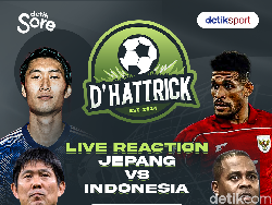 Saksikan! dHat-trick Live Reaction Jepang Vs Indonesia Sore Ini