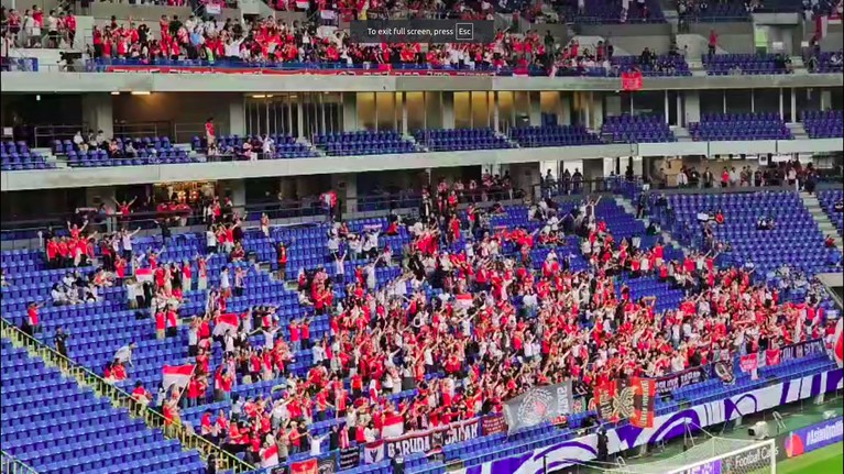 Pendukung Timnas Indonesia