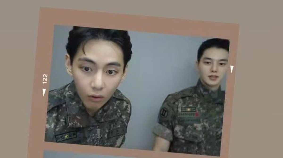 V BTS dan Song Kang