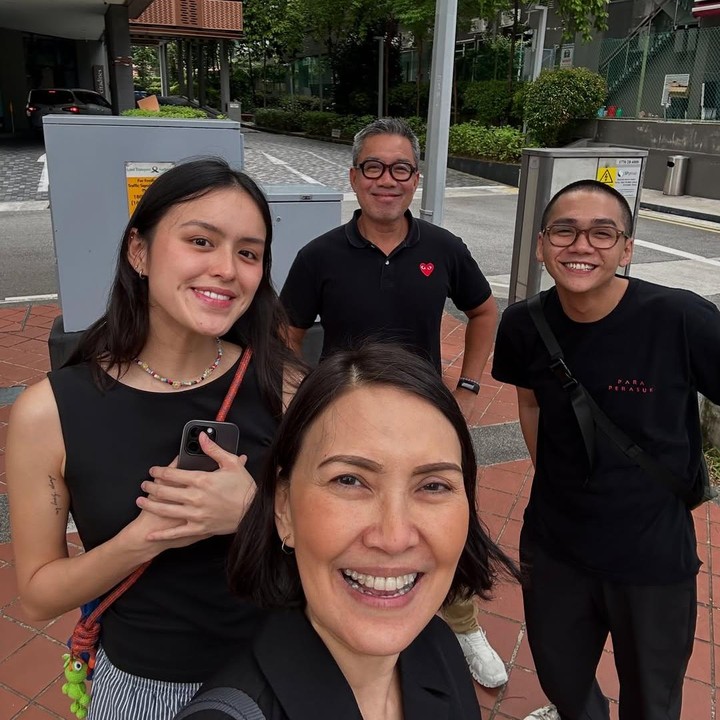 <p>Dalam berbagai acara, ibu dan anak ini juga melewatkan waktu bersama-sama. Tak hanya berdua, Tara juga mengajak serta sang kekasih, Chicco Kurniawan untuk menghabiskan waktu dengan keluarganya. (Foto: Instagram @becktum)</p>