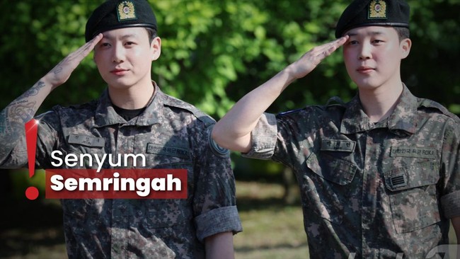 Jungkook-Jimin BTS Selesai Wamil, Terlihat Canggung di Depan Kamera