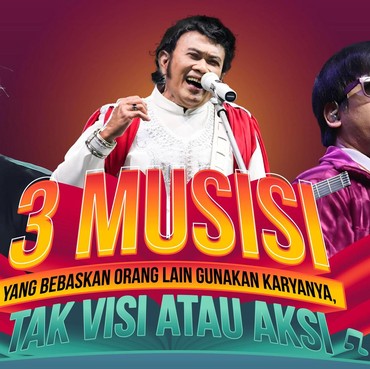 3 Musisi yang Bebaskan Orang Lain Gunakan Karyanya, Tak VISI atau AKSI