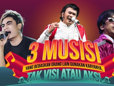 img-title 3 Musisi yang Bebaskan Orang Lain Gunakan Karyanya, Tak VISI atau AKSI