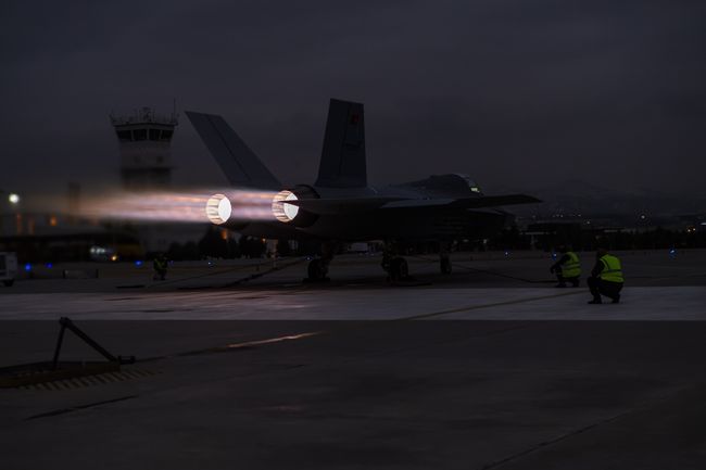 Jet tempur TAI TFX. (Dok. Turkish Aerospace Indonesia)