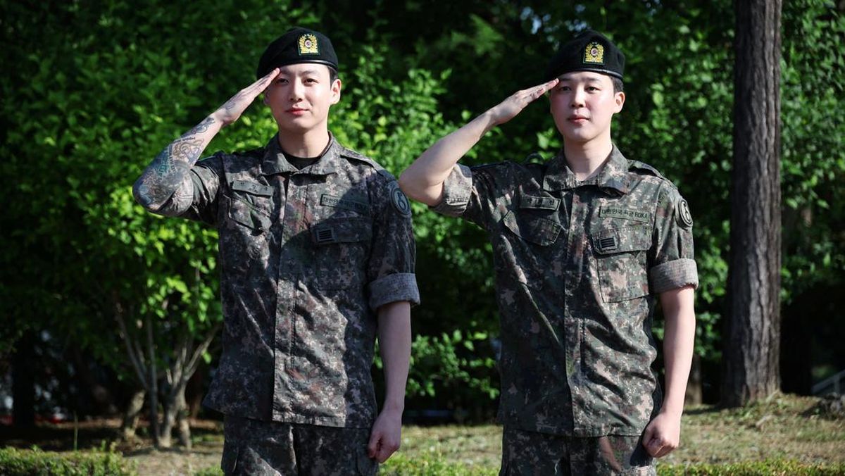 Jimin dan Jungkook BTS Selesai Wamil, Kembali Sapa ARMY