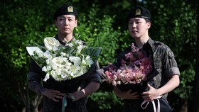 FOTO: Bahagia Jungkook dan Jimin BTS Selesai Wajib Militer