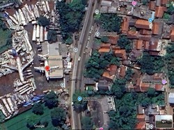 Citra Satelit Kuburan Para Raksasa di Jawa Barat