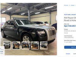 Serbu! Pemerintah Lelang Rolls-Royce Murah, Dibuka dengan Harga Segini