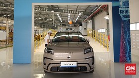 Mobil Listrik Aion V Buatan Purwakarta Turun Harga 10 Persen