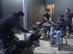 4 Anggota Geng Motor Serang Warga Saat Nongkrong di Makassar Ditangkap