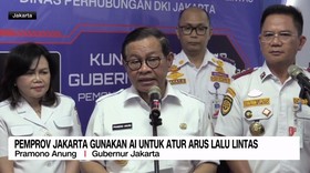 VIDEO: Pemprov Jakarta Gunakan AI Untuk Atur Arus Lalu Lintas