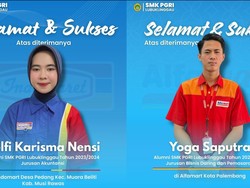 Viral SMK Lubuklinggau Apresiasi Alumni yang Diterima Kerja di Minimarket