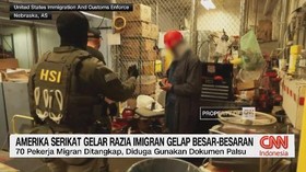 VIDEO: Amerika Serikat Gelar Razia Imigran Gelap Besar-Besaran