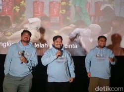 Trio Komedian GJLS Bikin Ngakak di Nobar GJLS: Ibuku Ibu-ibu