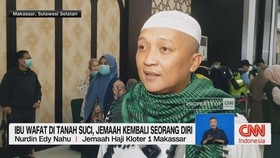 VIDEO: Ibu Wafat di Tanah Suci, Jemaah Kembali Seorang Diri