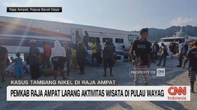 VIDEO: Pemkab Raja Ampat Larang Aktivitas Wisata di Pulau Wayag
