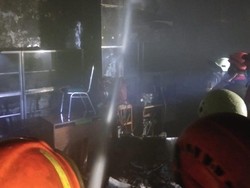 Kantor Dikdasmen Balai Muhammadiyah Solo Terbakar, Sempat Ada Ledakan