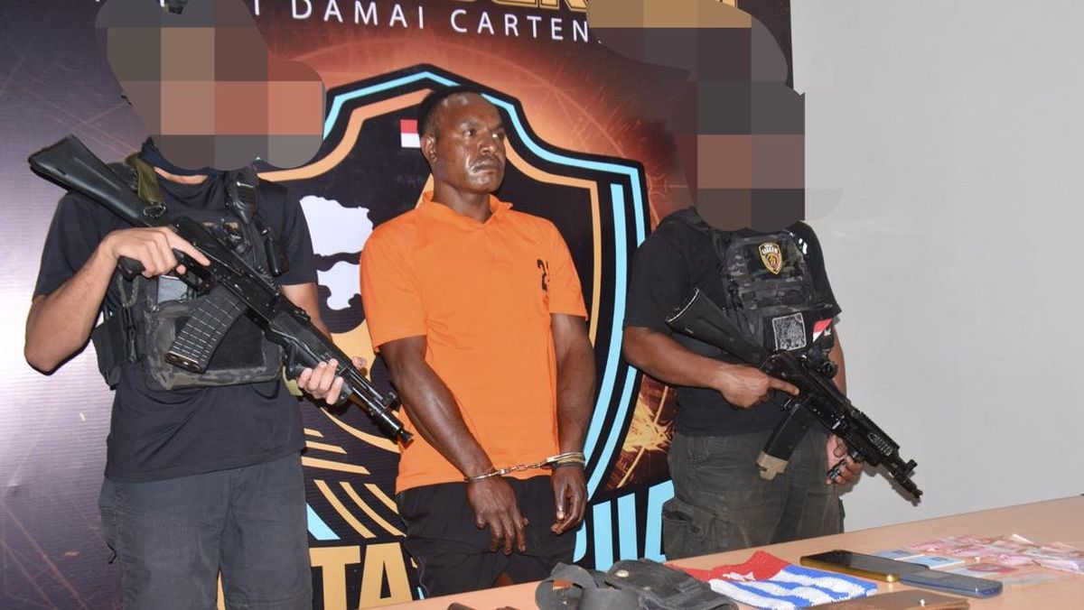 Yekis Wanimbo, Penyandang Dana KKB Papua Ditangkap Satgas Cartenz