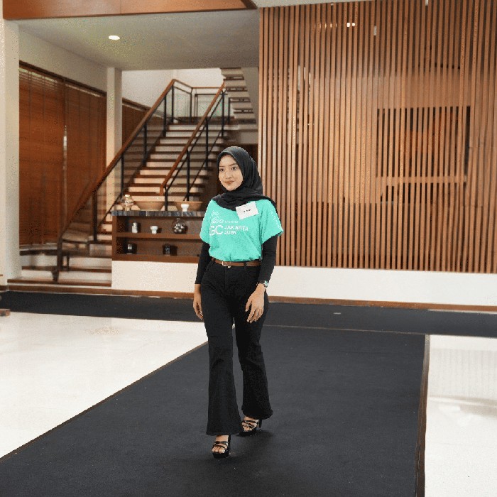 Vania saat berpartisipasi di “KAO presents TGC Jakarta 2025”
