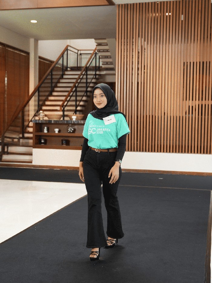 Vania saat berpartisipasi di “KAO presents TGC Jakarta 2025”