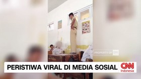 VIDEO: Viral Guru Tendang Kepala Siswa Gegara Siulan