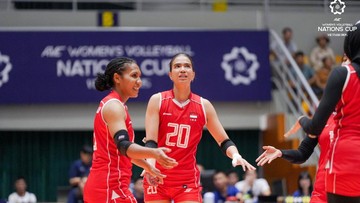 Update Eksklusif Olahraga CNN : Jadwal Siaran Langsung Indonesia vs Selandia Baru di AVC Nations Cup