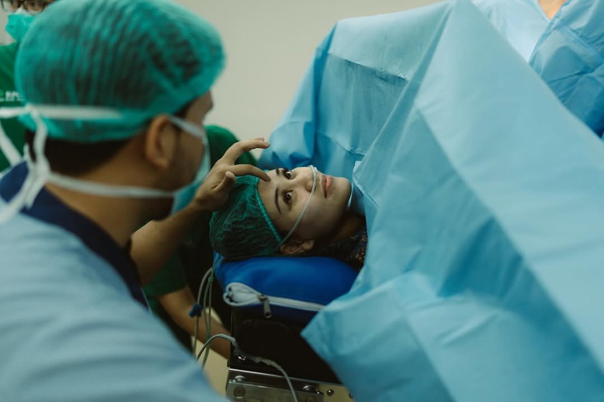 Aaliyah Massaid melahirkan anak pertama