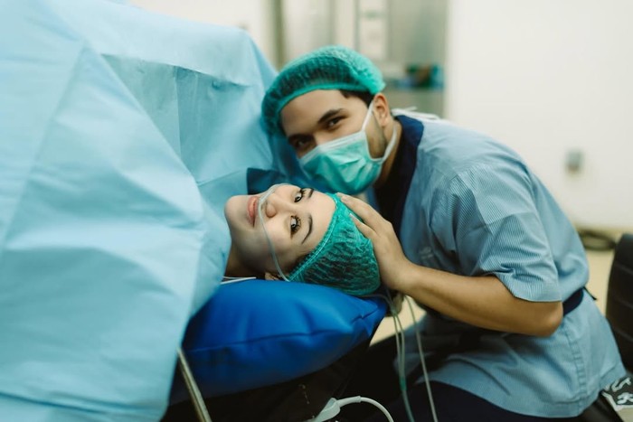 Aaliyah Massaid melahirkan anak pertama