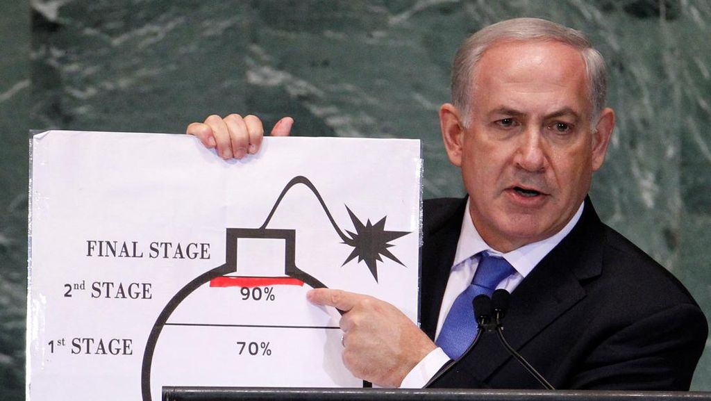 Ngebet Perang Kala Gencatan, Netanyahu Siap Lawan Iran 'Kapan pun'