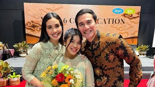 Jizzy Anak Semata Wayang Marsha Timothy dan Vino G Bastian Lulus SD, Intip Potret Manisnya