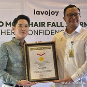lavojoy Meraih Rekor MURI Usai Sukses Ajak Ribuan Orang Cerita Perawatan Rambut Rontoknya