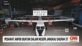 VIDEO:Pesawat Amfibi Buatan Dalam Negeri Jangkau Daerah 3T