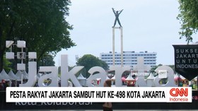 VIDEO: Pesta Rakyat Jakarta Sambut HUT Ke-498 Kota Jakarta