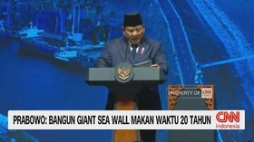 VIDEO: Prabowo: Bangun Giant Sea Wall Makan Waktu 20 Tahun