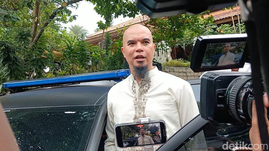 ahmad dhani saat ditemui usai siraman&period;