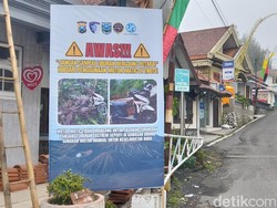 Motor Matik Rawan Celaka di Bromo, Polisi Keluarkan Imbauan Keras