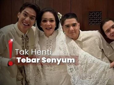 img-title Sederet Momen Maia di Siraman Al Ghazali, Suap Nasi ke Putra Sulung