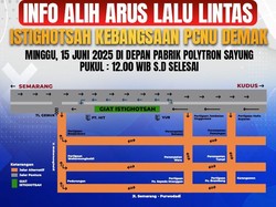 Ada Pengalihan Lalin Saat Istigasah di Rob Sayung Besok, Ini Alternatifnya