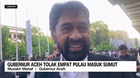 VIDEO: Gubernur Aceh Tolak Empat Pulau Masuk Sumut