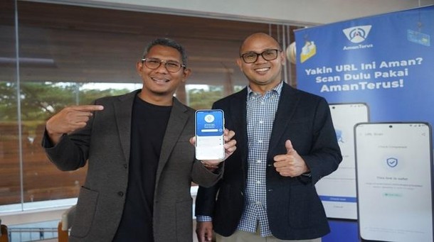 AmanTerus, Aplikasi Keamanan Mobile untuk Lawan Ancaman Siber Resmi Diluncurkan