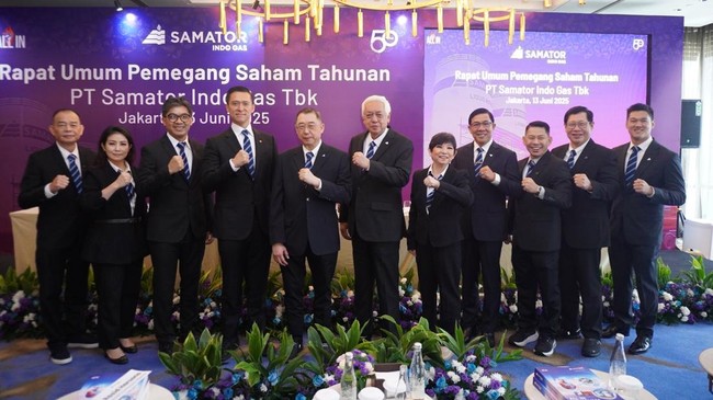 PT Samator Indo Gas Tbk umumkan struktur manajemen baru dalam RUPST 2024. Transformasi ini diharapkan tingkatkan efisiensi dan kesetaraan.
