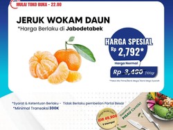 Serbu! Jeruk Ponkam di Transmart Full Day Sale Murah Meriah