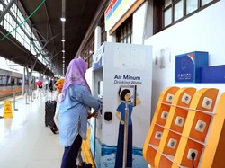 39 Stasiun Kereta Sediakan Water Station, Ini Lokasinya