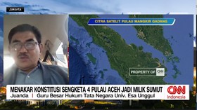 VIDEO: Menakar Konstitusi Sengketa 4 Pulau Aceh Jadi Milik Sumut
