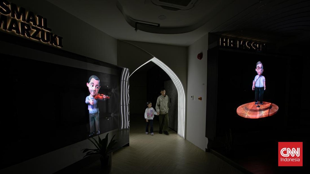 FOTO: Layanan Immersive di Perpus Jakarta, Membaca Lebih Interaktif