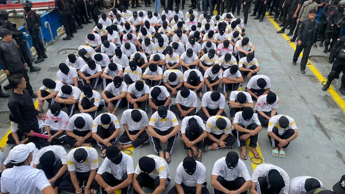 100 Narapidana Narkoba Sumut Dipindahkan ke Nusakambangan