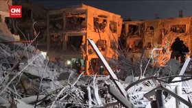 VIDEO: Penampakan Gedung di Israel Hancur Dirudal Iran
