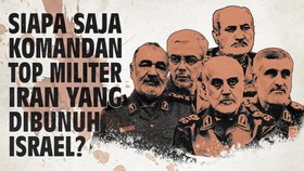 INFOGRAFIS: Siapa Saja Komandan Top Militer Iran yang Dibunuh Israel?